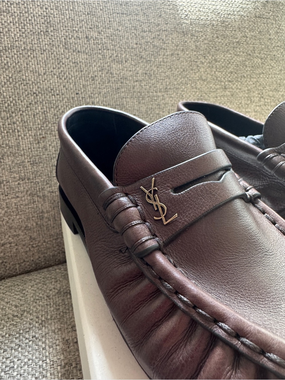 Saint Laurent Le Loafer in Paris Brown - Picture 16 of 16